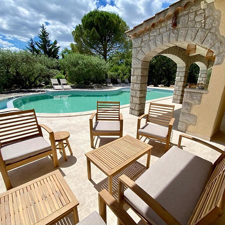 Maison Pour 12P, Piscine A Debordement Chauffee D'Avril A Octobre Inclus Рюом Екстер'єр фото