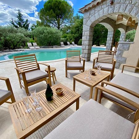 Maison Pour 12P, Piscine A Debordement Chauffee D'Avril A Octobre Inclus Рюом Екстер'єр фото