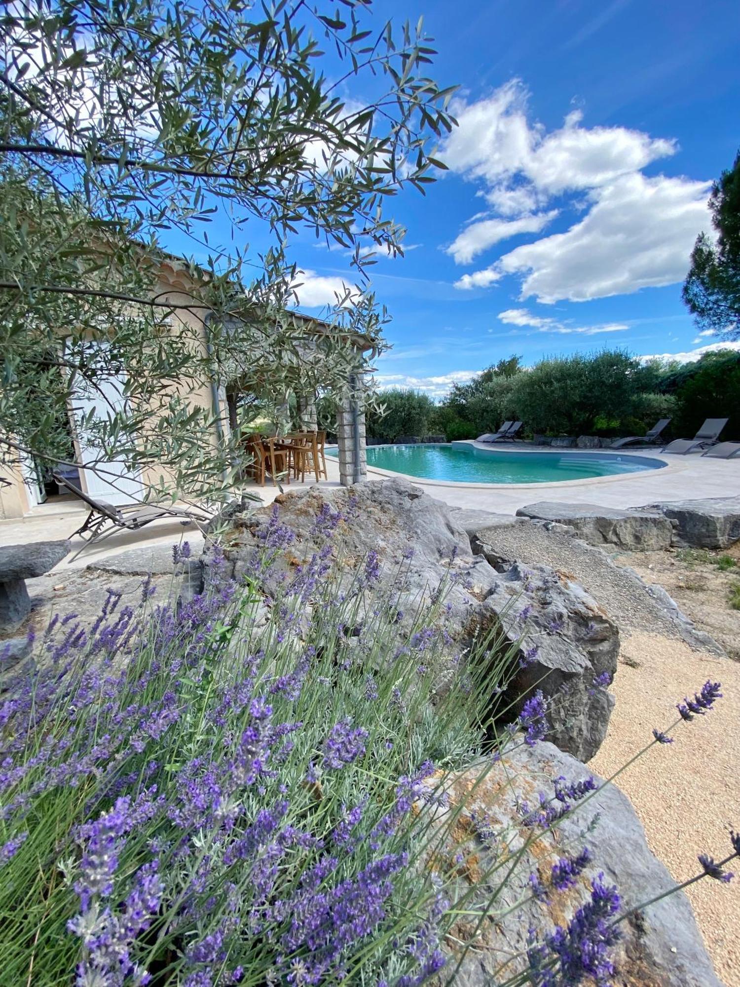 Maison Pour 12P, Piscine A Debordement Chauffee D'Avril A Octobre Inclus Рюом Екстер'єр фото